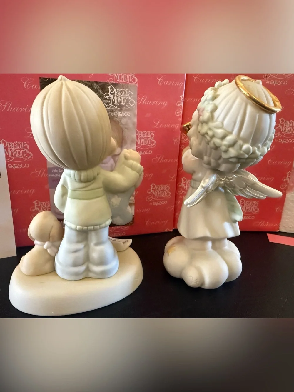 Lot of 2 VTG Precious Moments 2005 There’s No Place + Ornament, 2004 Simple Joys